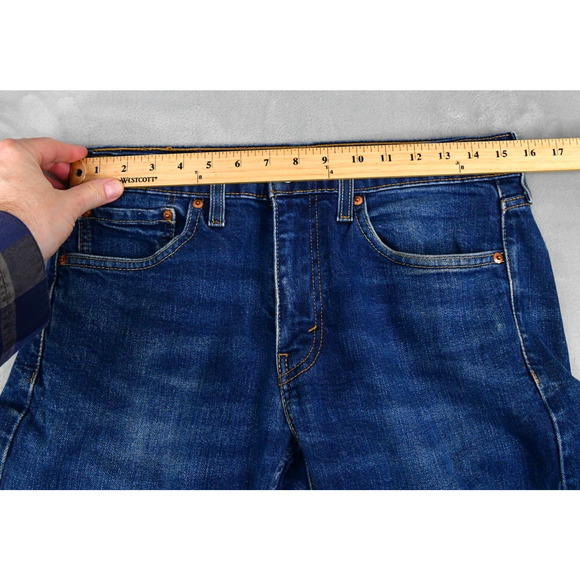 Levis Jeans 511 Mens 32x30 (31x29 Meas) Slim Fit Blue Denim - Picture 7 of 9